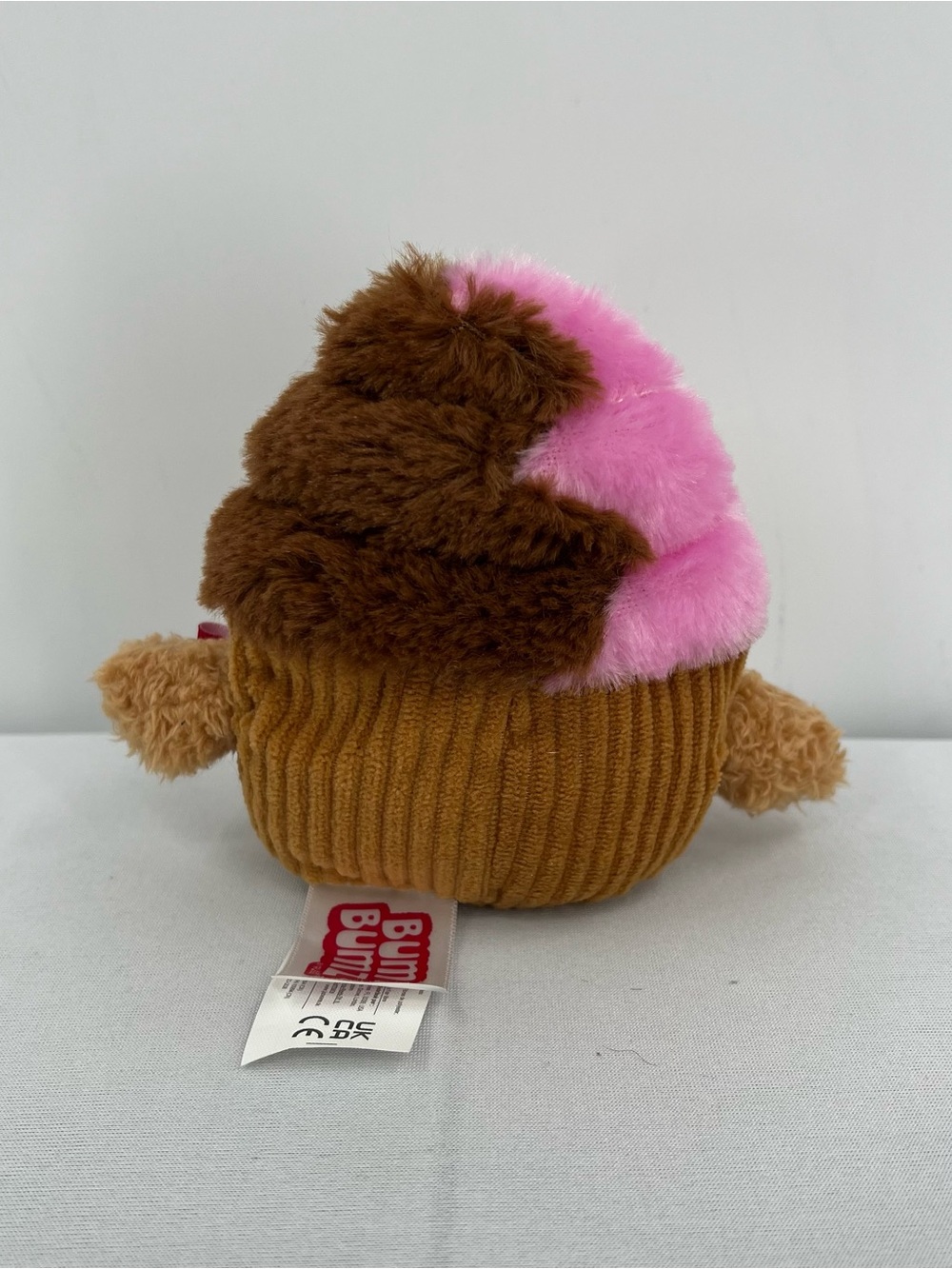 Bum Bumz pink Frosted Cupcake kawaii Plush  Stuffed animal Dessert plushie cute - Picture 3 of 9